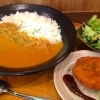 店名の入った自家製橙（ダイダイ）カレー！☆ ～三次市十日市中のグルメ～