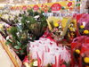 「お正月用のお花が綺麗に並んでます♪」