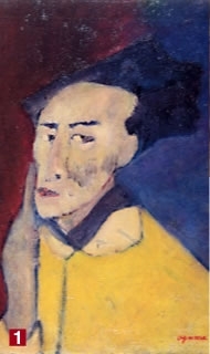(1)小熊秀雄1938年「自画像」