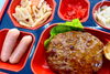 ハンバーグデミソース＆蓮根金平「５月１６日のお弁当🍱」