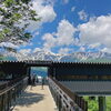 山頂のカフェテラスでのんびりランチ♪♪👍「快晴の白馬三山を堪能♪♪🏔️✨ 【茅野市/整体×運動で健康アップ】」