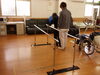 「運動がんばってます　　　交野市　老人ホーム　デイサービス　小林診療所」