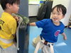 「7月9日(木)の稽古風景≪ 明石/空手/スポーツ/運動/幼児/小学生/お稽古/習い事≫」
