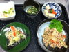 「色とりどりの夕食！！　　　交野市　有料老人ホーム　　デイサービス　ケアプランセンター」