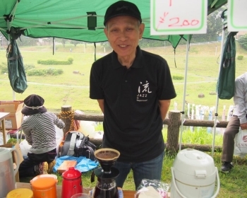 「川いい会　運河茶屋」さん<br>世界規格Qグレード珈琲を提供。