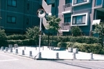 旧鎌倉街道沿いの憩いの広場。