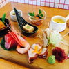 『魚食屋れすとらん びび』でお昼から魚にお肉に豪華にランチ！【源藤町エリア】
