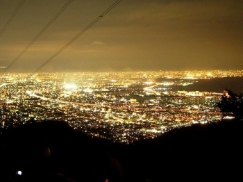 山頂からの夜景