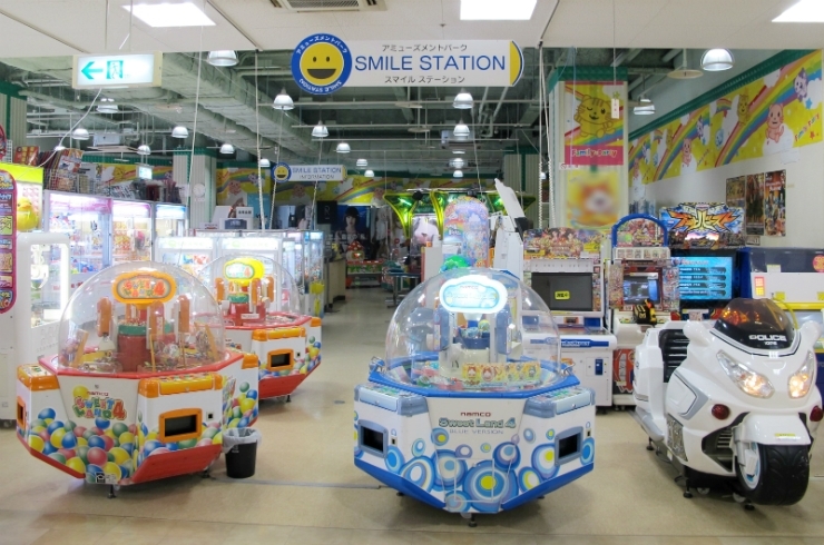 「スマイルステーション三次店」サングリーン1Fゲームコーナーがリニューアルオープン！！