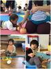 もくもくと遊びます。「子育て力アップ講座「乳幼児の救命講座」を開催しました。」