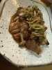鶏もも焼きバター醤油かけ「コースやってます❣️」