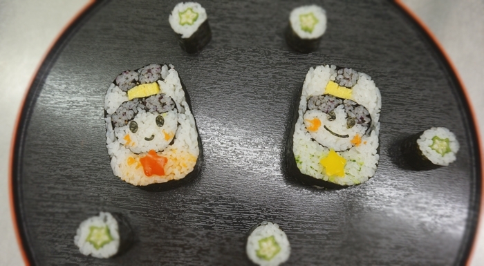 大人も子どもも楽しめる飾り巻き寿司