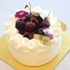 生クリームデコレーションケーキ12ｃｍ（アメリカンチェリー）(初夏)