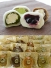 上：生クリーム大福
下：ギフトにピッタリ☆焼きドーナツ「和洋菓子はせがわ」