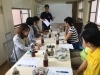 店舗の2階に移動して、里村さんが用意してくださった「魚のためになる話」について、1時間半ほど講義を受けました。