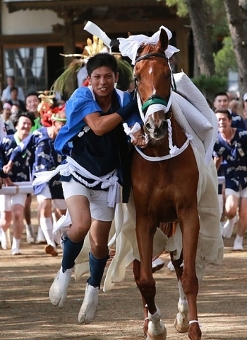 石神さんの姿をカメラに収めたくて集まるファンはたくさん！