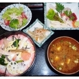 【寿し兼（すしかね）】新鮮魚介の定食がおいしい｜福江町