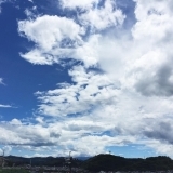 昨日の青空、空の青さが夏！って感じ