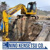 掘削工「業界未経験者必見！建設業界初心者が土木建設工事の奥深さ・魅力をご紹介～河川工事編part4～【村上市の土木・排水給水・外構工事はニノケンへ】」