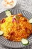 当店自慢のチキンビリヤニ「Uber Eatsでマイルドカレー＆ナンを気軽に楽しもう♪」