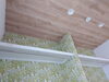 天井はLED照明を取付ました！「ムーミン柄のクロスのウォークインクローゼット　　～リノベーション～」