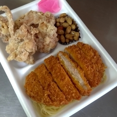 トンカツ・カラアゲ弁当