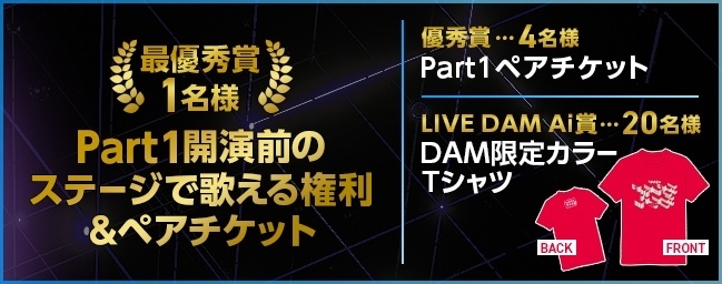 「DAM☆ともで好きなアニメミュージックを歌って、夢のANIMAX MUSIXのステージで歌おう！オーディション開催中♪」