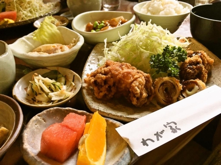 おまかせランチ\1,000（一飯・一汁・五～六菜）※ご飯は一回お替りできます※価格は税抜き