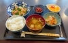 魚の五目野菜あんかけ他　評判の昼食で～す。「利用者さんの中には男性も👴いらっしゃいま～す(⋈◍＞◡＜◍)。✧♡」