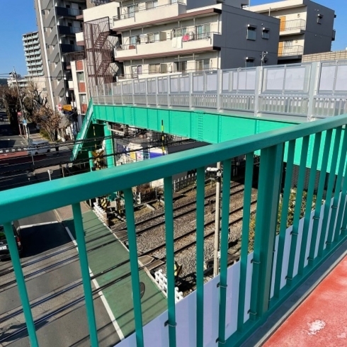 「「栄町横断歩道橋」の修繕工事が 完了しました✨」