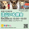 6月28日ちばわん『流山いぬ親会』開催のご案内