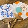 クラフトカフェ夏祭り「うちわ絵付け体験」+レインボーかき氷つき  （７月）