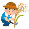 お米作りにチャレンジ   ～稲刈り～