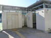 「四村橋脇公衆便所」だれでもトイレあり、西落合公園内の公衆便所です