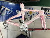 泡モコモコ「【自転車洗車】ピナレロのロードバイクの洗車/金沢文庫/メンテナンス/オーバーホール/コーティング」