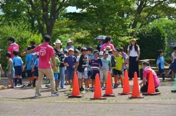 遊びブースは子供たちに大人気