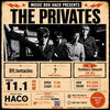 【11/1】THE PRIVATES LIVE at MUSIC BOX HACO