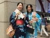 浴衣で参加してくれた仲良し3人組<br>どうしても1人の方は写真が苦手と言うことで二人でパチリ!!