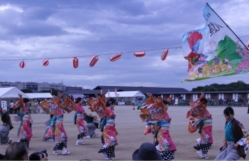 奈良市役所のダンスチーム“八重櫻”によるダンス♪　カッコイイ～！