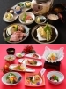 牛肉陶板セットと特別会席「ニューコマンダーホテル」
