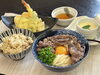 「食欲の秋『牛すき釜玉うどん』｜京茶そば多夢」