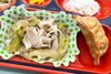 焼き肉炒め＆揚げ餃子「１０月１６日のお弁当🍱」