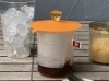 お湯を注ぎ蓋をして蒸らします。「お家で簡単アイスティーの作り方🍹/和歌山紅茶/和歌山カフェ/和歌山夜カフェ/ムレスナティー」