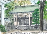 6.妙義神社
区内で最古の神社。徳川以前
の江戸の歴史が凝集されてい
る。