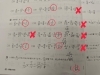 頑固な小6児童の答え。決して成績が悪いわけではなくむしろいい方ですが、自己流でやるとこんなに間違いが「少しのことにも、先達はあらまほしきことなり」