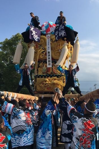 東浜太鼓台（八旛神社）