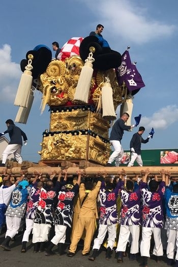 新田太鼓台（フレッシュバリュー喜光地店）