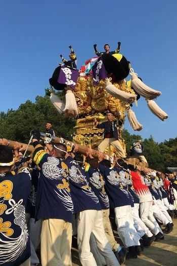 田の上太鼓台（八旛神社）