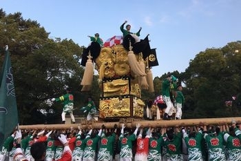 浮嶋太鼓台（八旛神社）