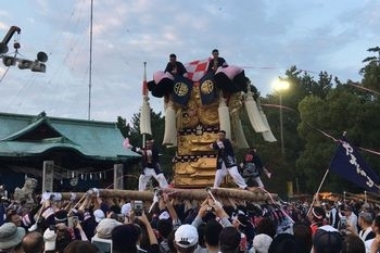 山端太鼓台（八旛神社）